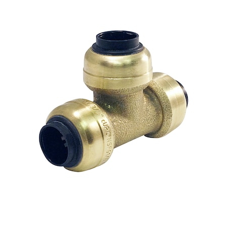 3/8 In. Brass Push-To-Connect Tee Fitting